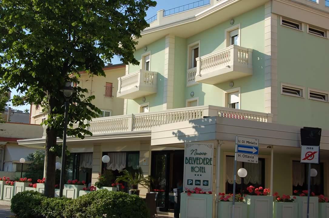 Hotel Nuovo Belvedere Rimini Exterior foto
